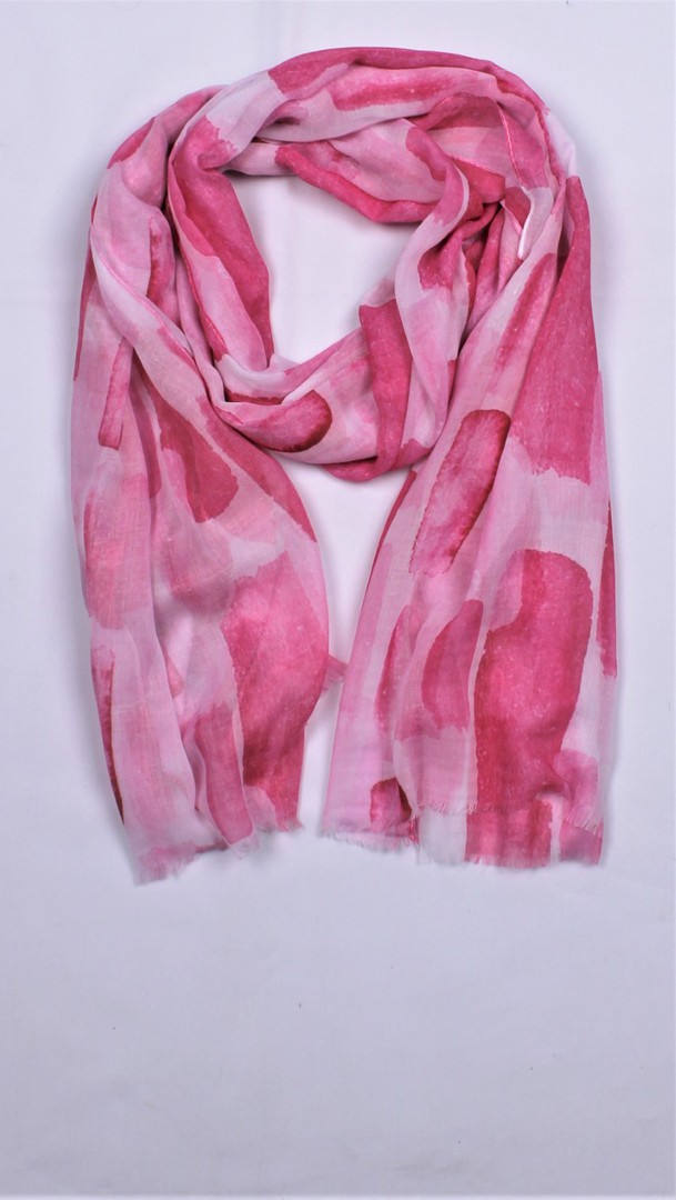 Alice & Lily printed scarf pink Style : SC/5006 PNK image 0